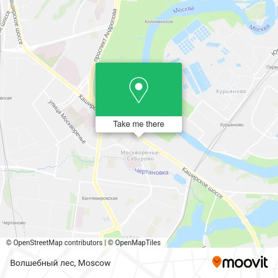 Волшебный лес map