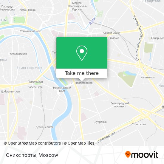 Оникс торты map