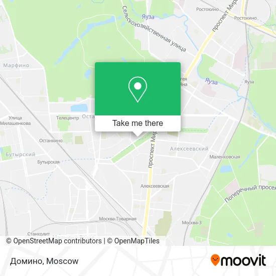 Домино map