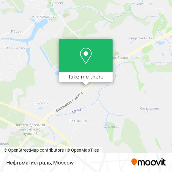 Нефтьмагистраль map
