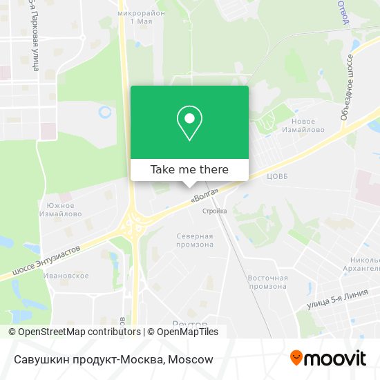 Савушкин продукт-Москва map