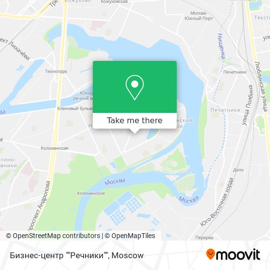 Бизнес-центр ""Речники"" map
