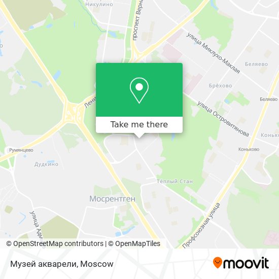 Музей акварели map