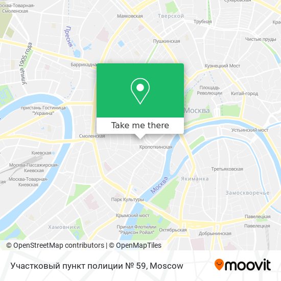 Участковый пункт полиции № 59 map
