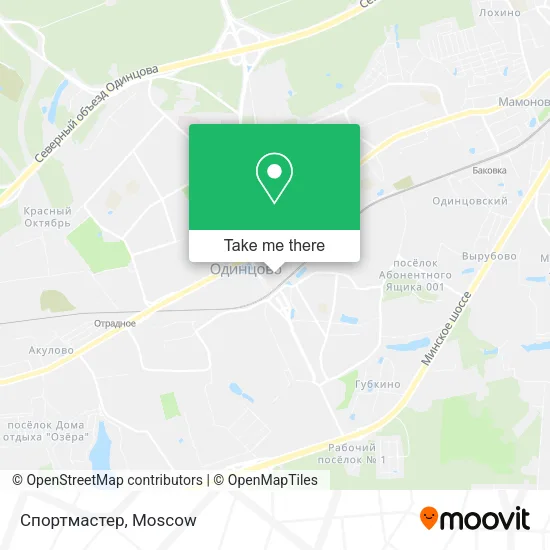 Спортмастер map