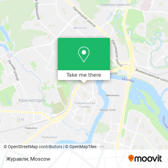 Журавли map