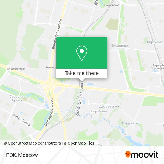ПЭК map