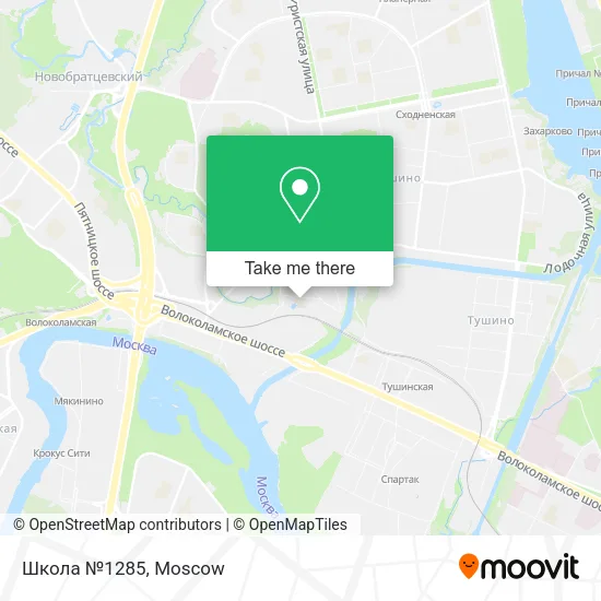 Школа №1285 map