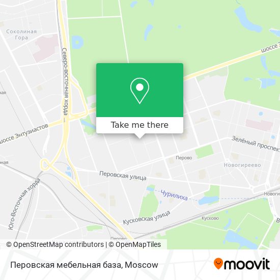 Перовская мебельная база map