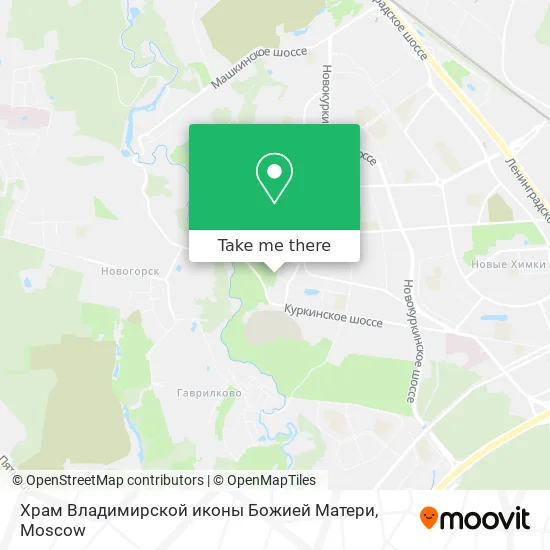 Храм Владимирской иконы Божией Матери map