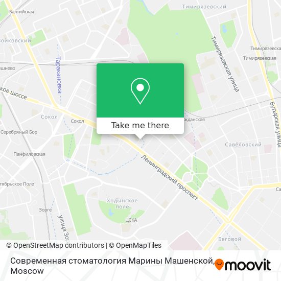 Современная стоматология Марины Машенской map