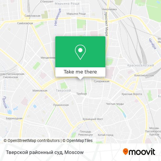 Тверской районный суд map