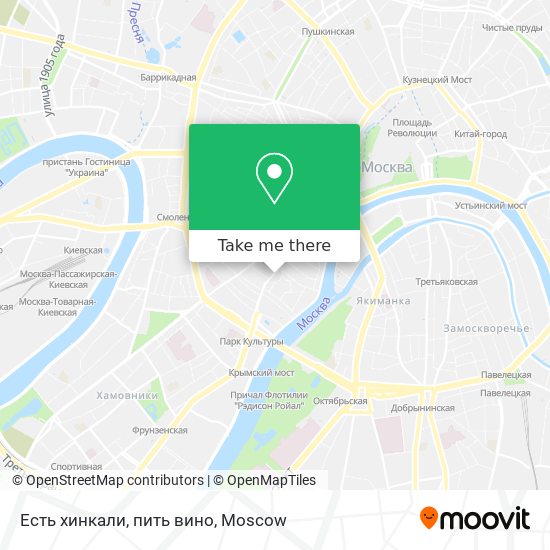 Есть хинкали, пить вино map