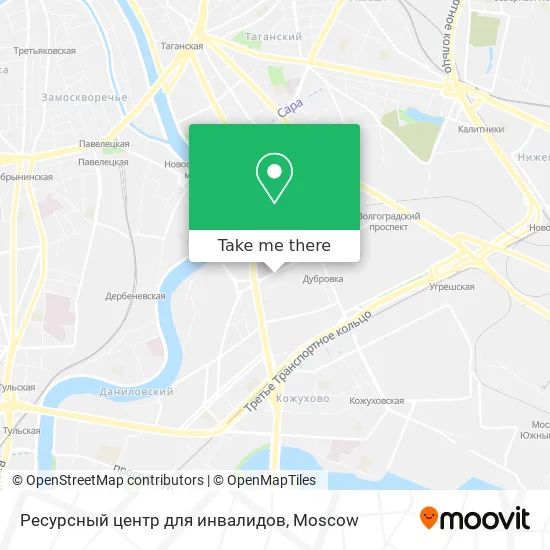 Ресурсный центр для инвалидов map