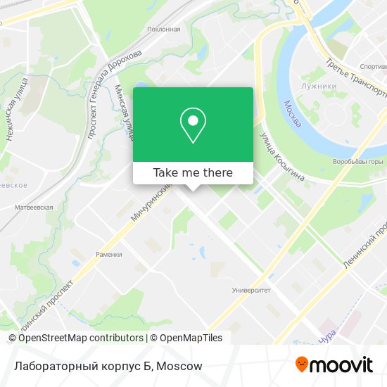 Лабораторный корпус Б map