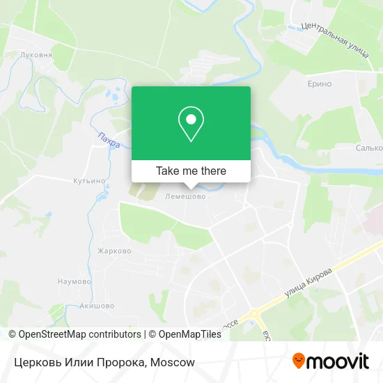 Церковь Илии Пророка map