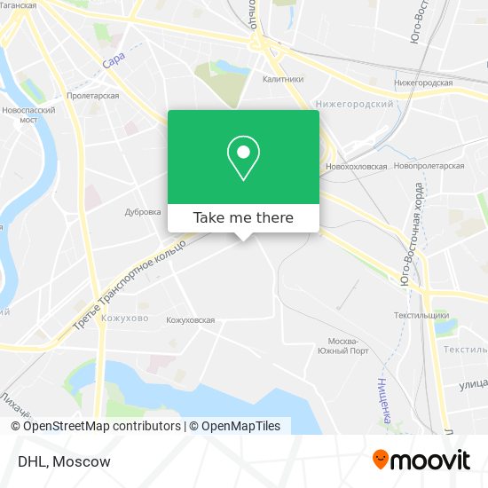 DHL map