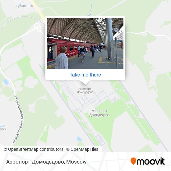 Аэропорт-Домодедово map