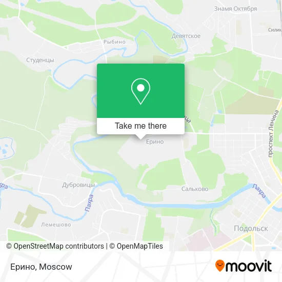 Ерино map