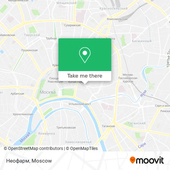 Неофарм map