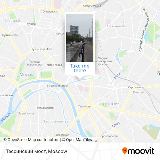 Тессинский мост map