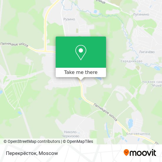 Перекрёсток map