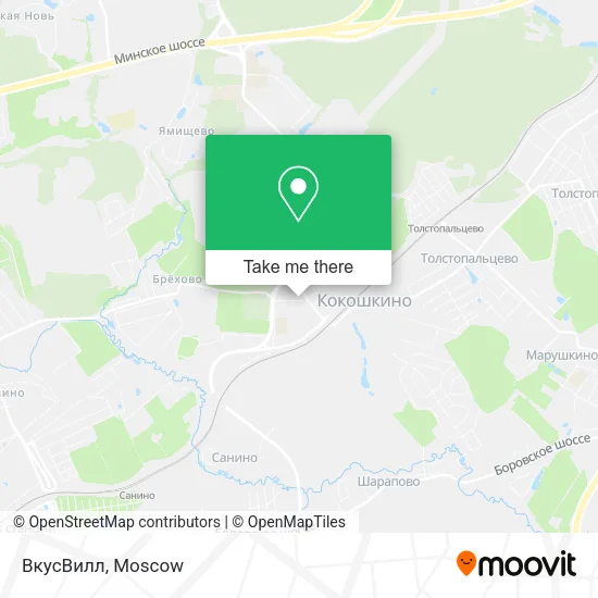ВкусВилл map