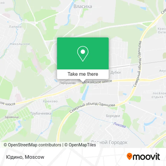 Юдино map