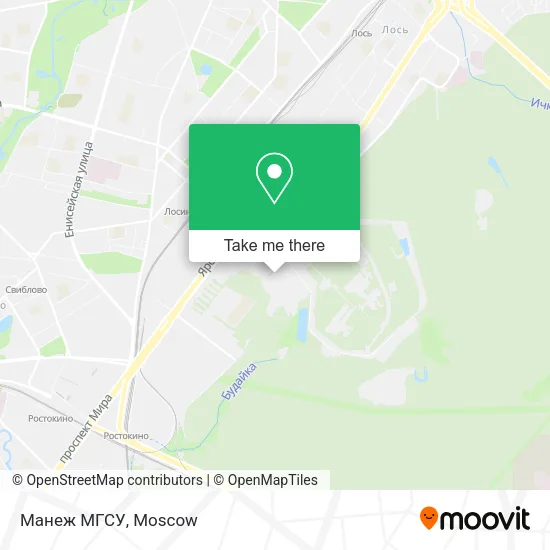 Манеж МГСУ map
