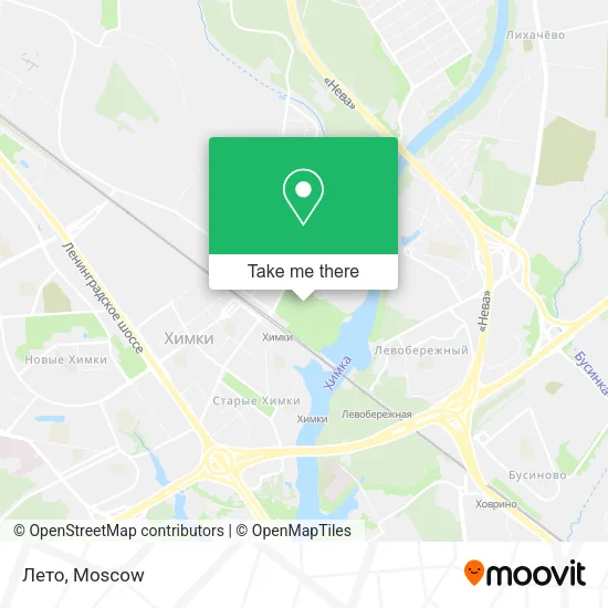 Лето map