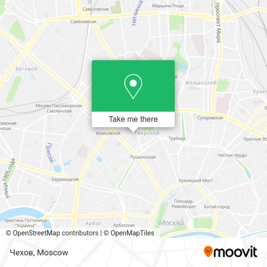 Чехов map