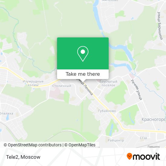 Tele2 map