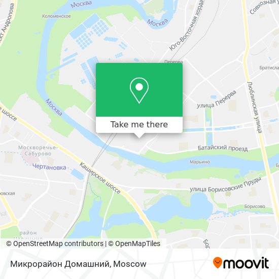 Микрорайон Домашний map