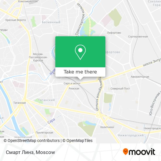 Смарт Линз map