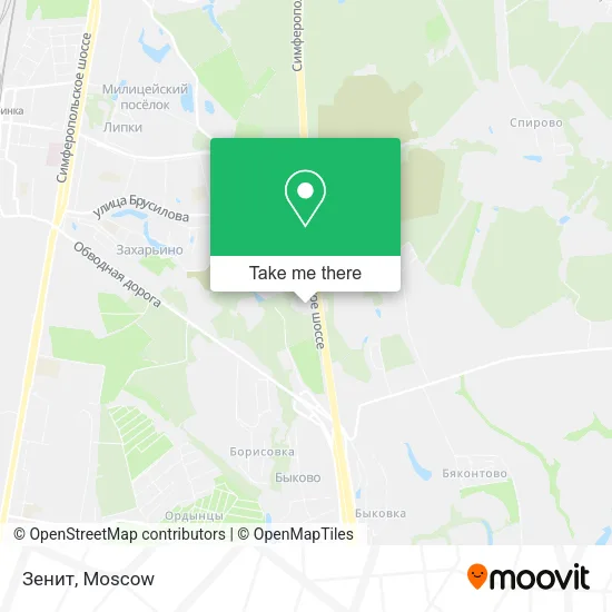 Зенит map