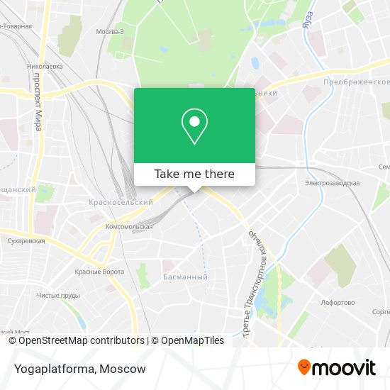 Yogaplatforma map