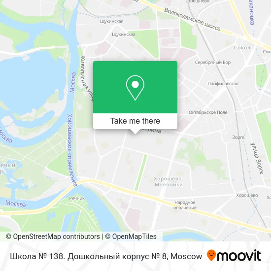 Школа № 138. Дошкольный корпус № 8 map