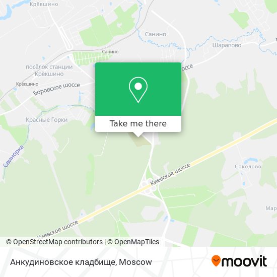 Анкудиновское кладбище map