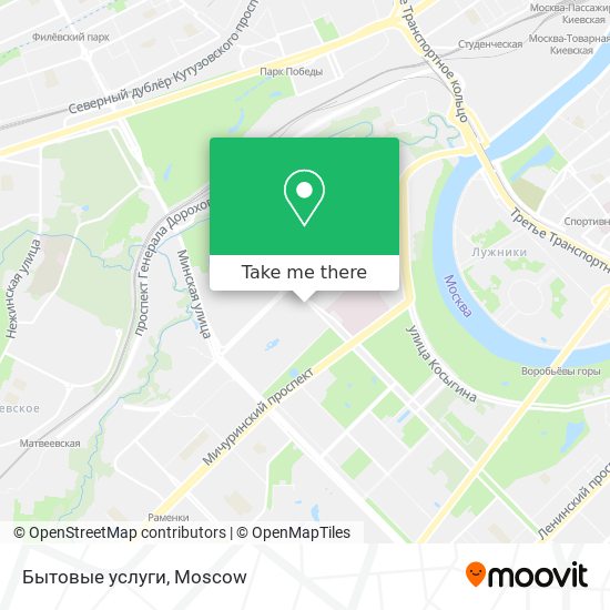 Бытовые услуги map