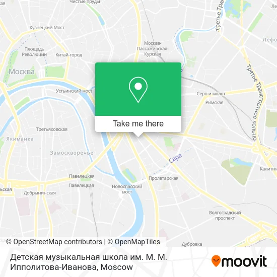 Детская музыкальная школа им. М. М. Ипполитова-Иванова map