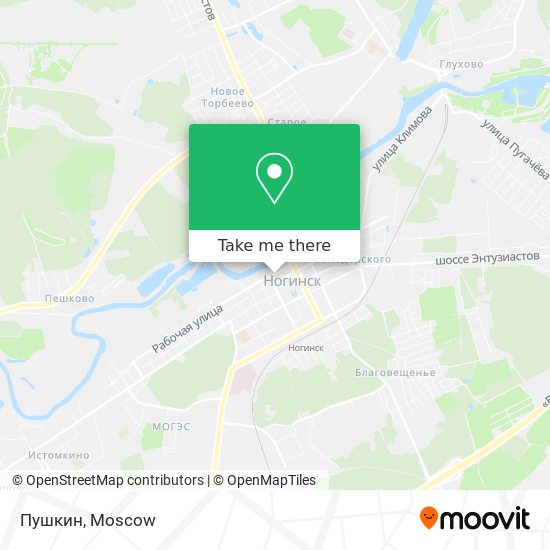 Пушкин map