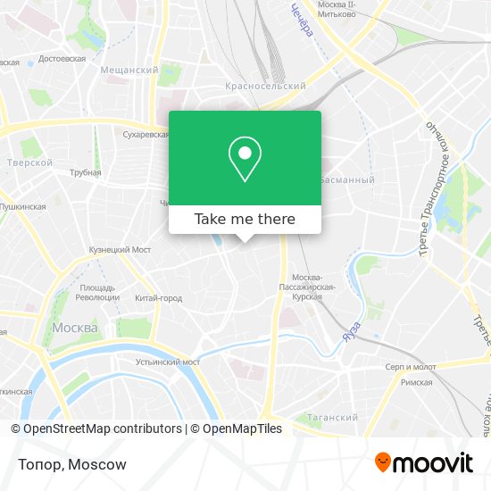 Топор map