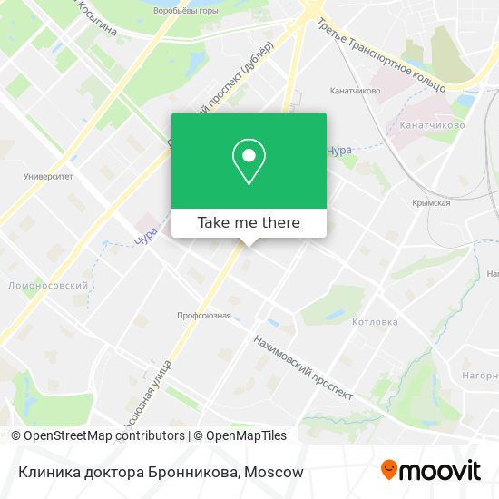 Клиника доктора Бронникова map