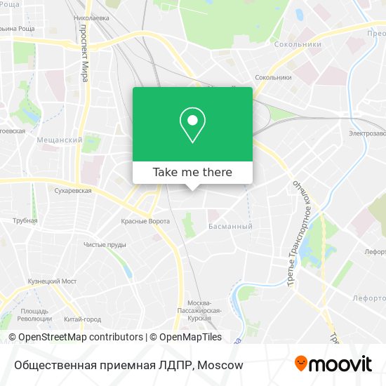 Общественная приемная ЛДПР map