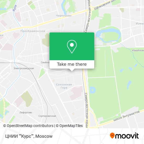 ЦНИИ ""Курс"" map