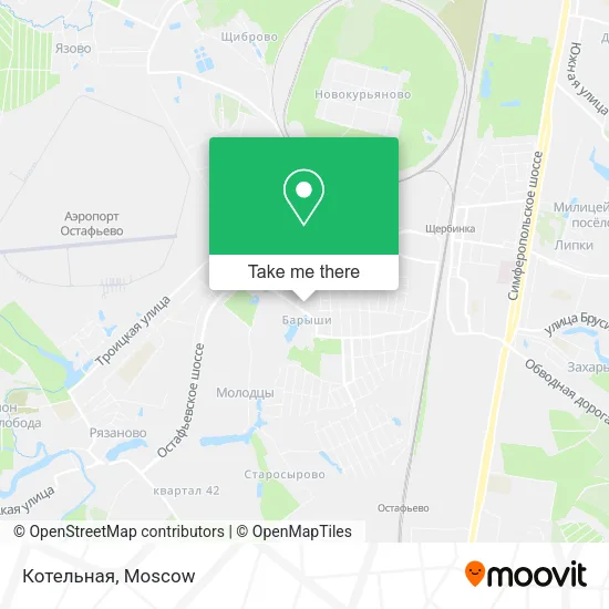 Котельная map