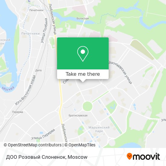 ДОО Розовый Слоненок map