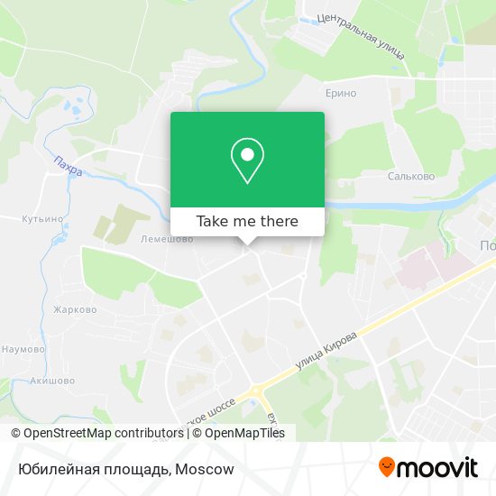 Юбилейная площадь map