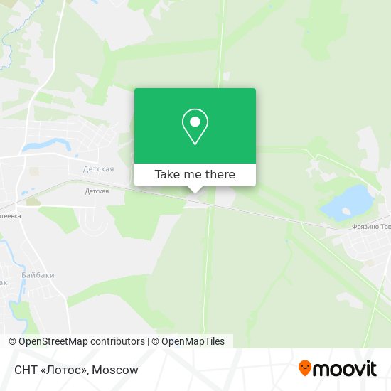 СНТ «Лотос» map
