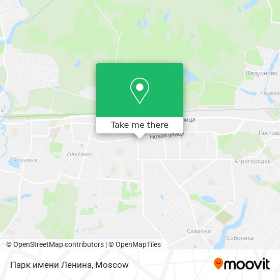 Парк имени Ленина map